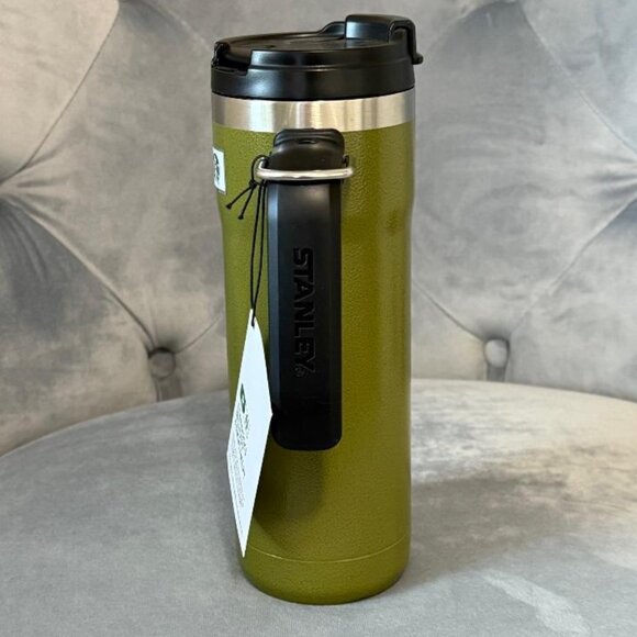 Stanley + Starbucks Military Green Stainless Steel Tumbler, 20 Fl Oz NWT - Picture 2 of 6